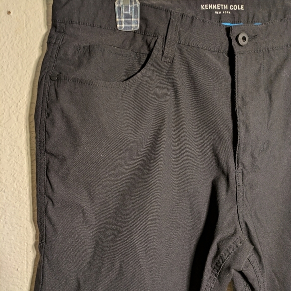 Kenneth Cole new York Black Men's Pants size 36x32 barely use - Picture 6 of 13